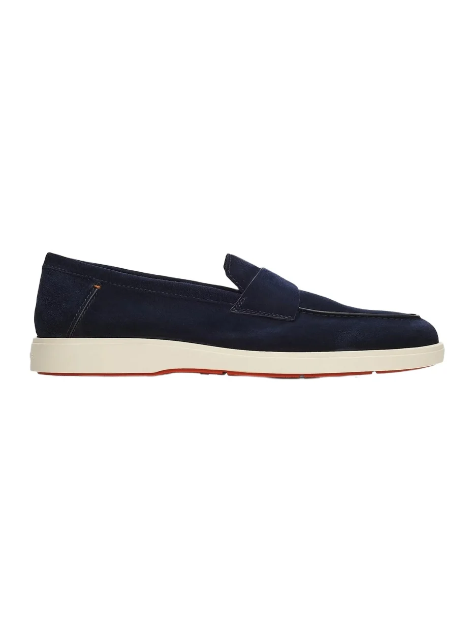 Santoni Men's Revolve Suede Loafers