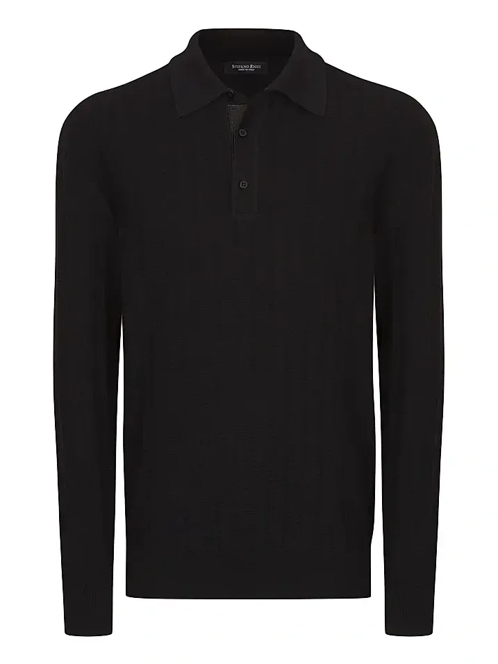 Stefano Ricci Men's Three-Button Polo Shirt