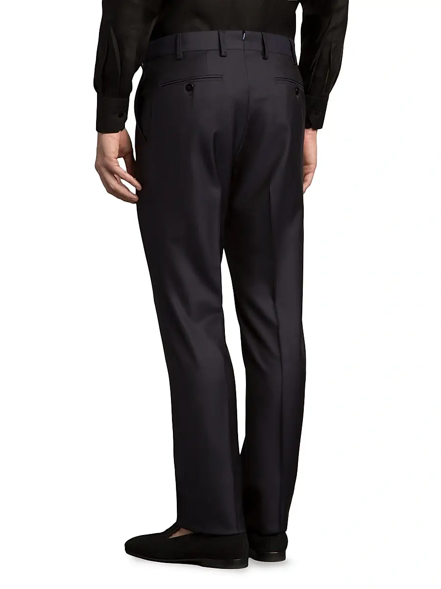 Stefano Ricci Men's Luxury Sartorial Trousers | Thumbnail 3
