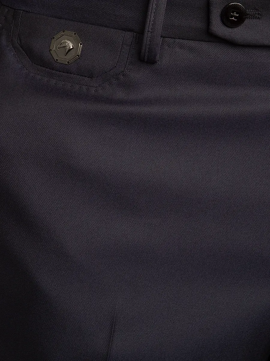 Stefano Ricci Men's Luxury Sartorial Trousers | Thumbnail 4