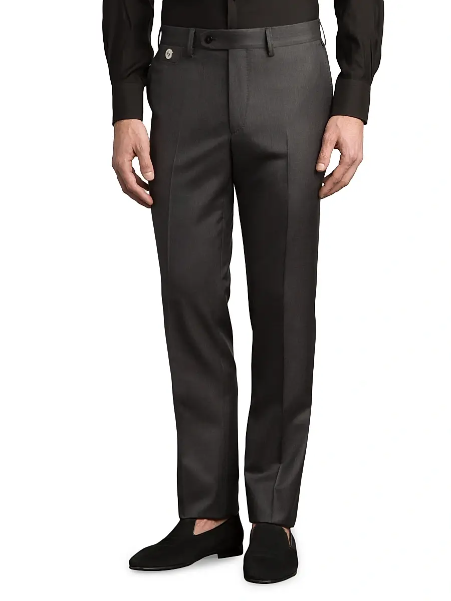 Stefano Ricci Men's Luxury Sartorial Trousers | Thumbnail 2