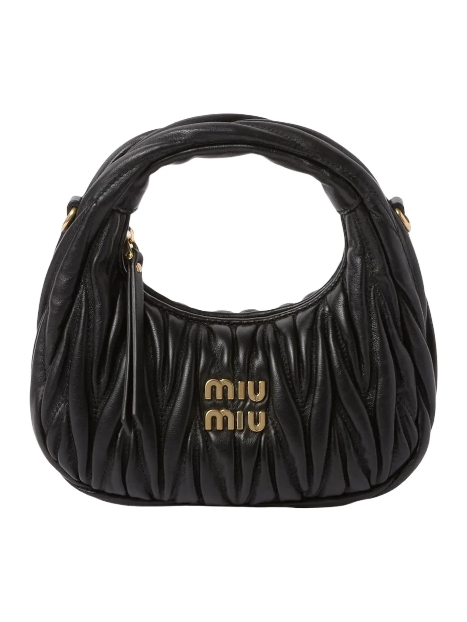 Women's Wander Matelassé Nappa Leather Hobo Mini-Bag Women's Wander Matelassé Nappa Leather Hobo Mini-Bag