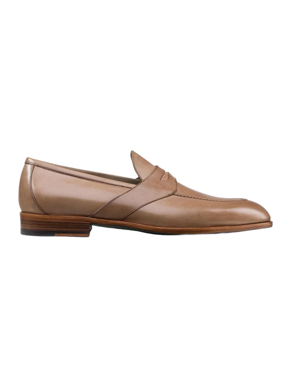 Men's Antique Calfskin Leather Loafers Men's Antique Calfskin Leather Loafers