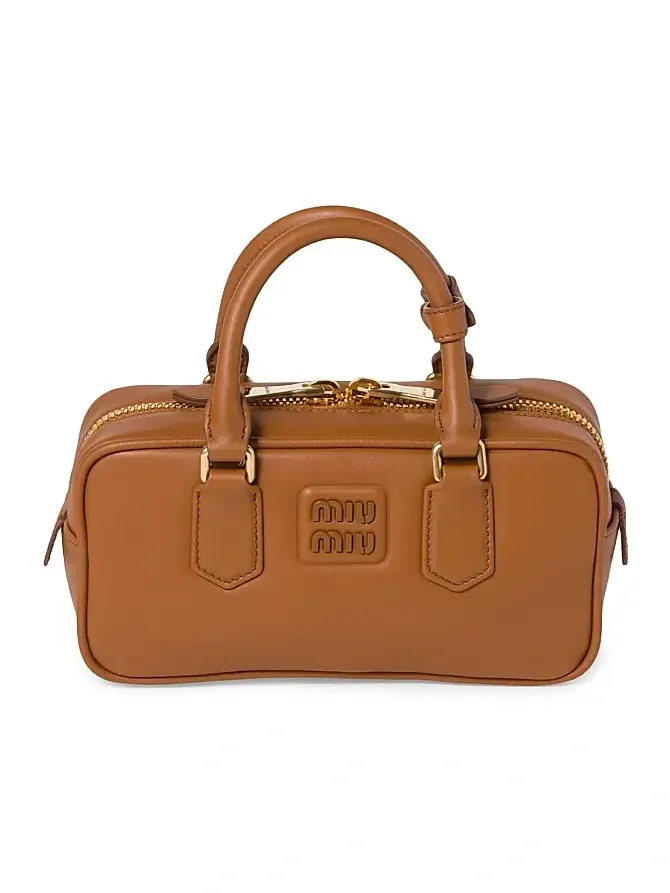 Women's Arcadie Leather Top Handle Bag