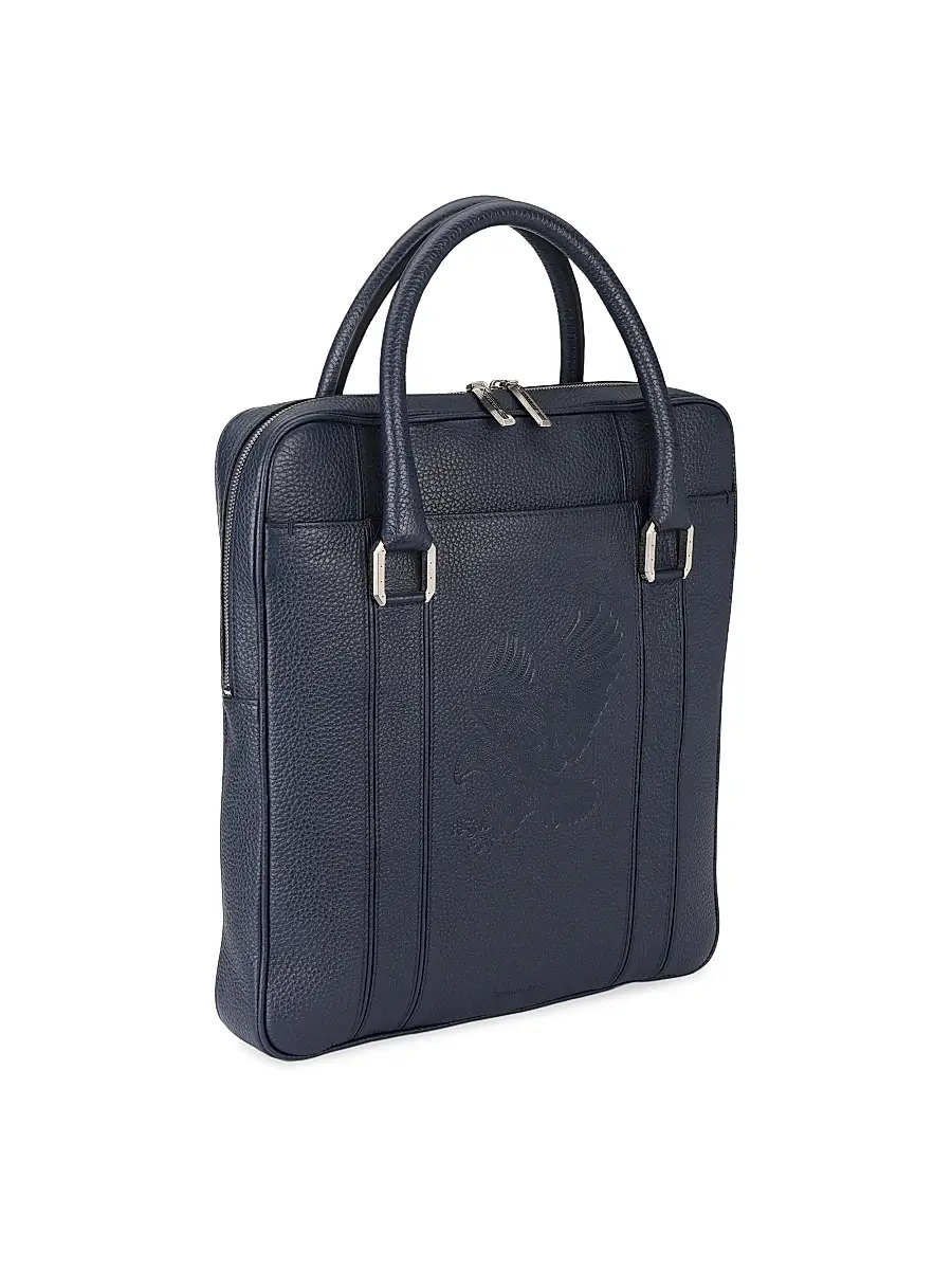 Stefano Ricci Men's Calfskin Leather Messenger Bag | Thumbnail 3 Stefano Ricci Men's Calfskin Leather Messenger Bag | Thumbnail 3