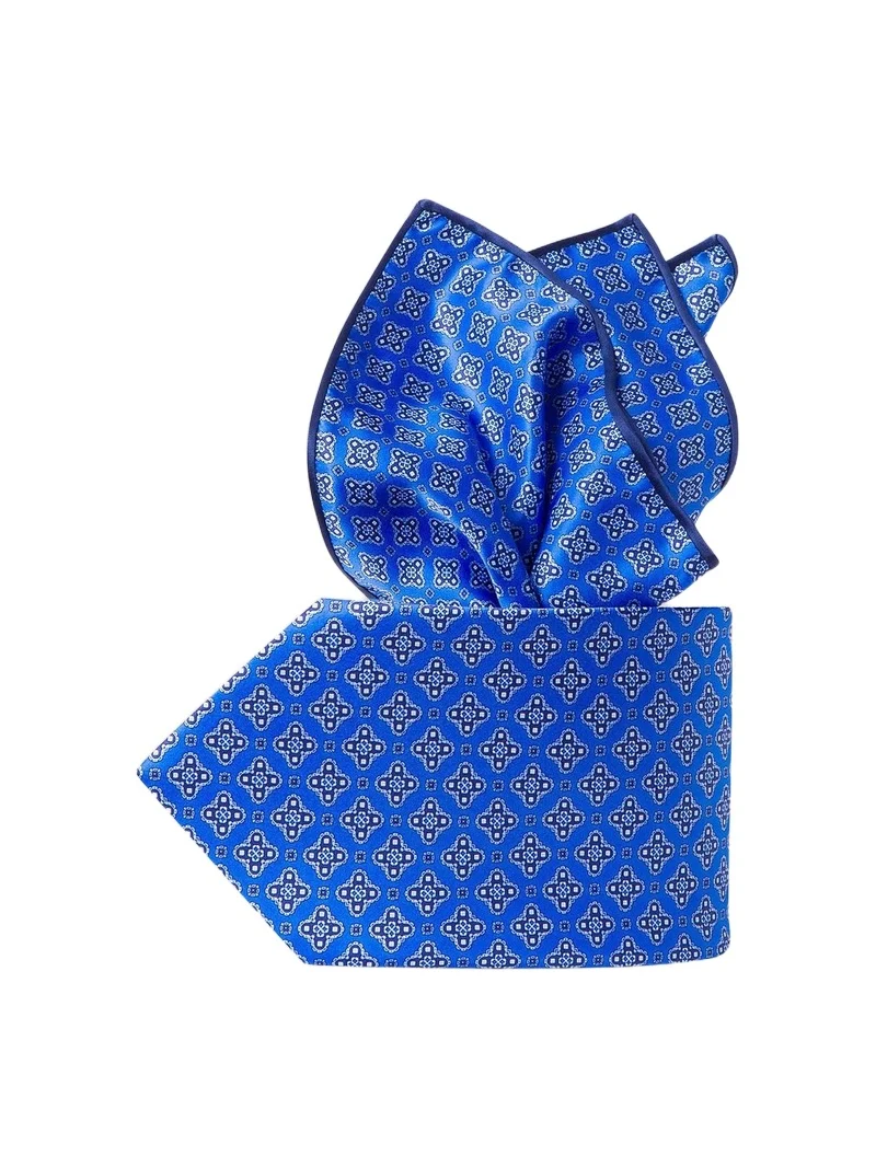 Men's Luxury Printed Silk Tie Set Men's Luxury Printed Silk Tie Set