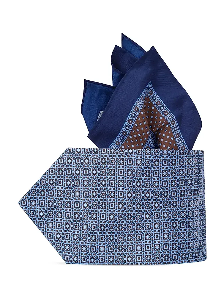 Men's Luxury Silk Tie Set