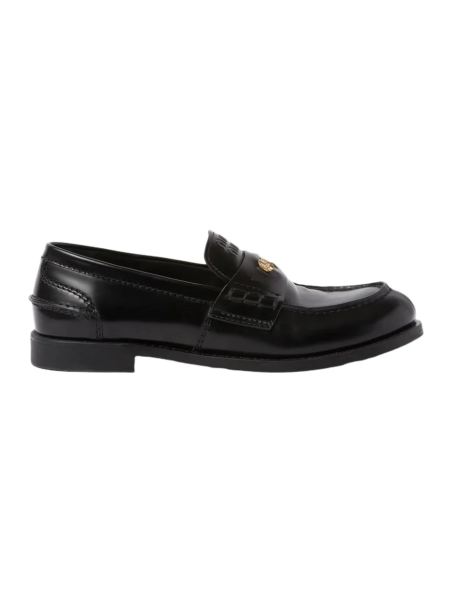 Women's Brushed Leather Penny Loafers Women's Brushed Leather Penny Loafers