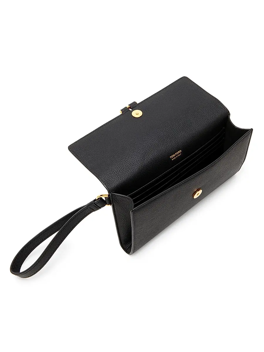 Tom Ford Women's Tara Leather Wristlet | Thumbnail 3 Tom Ford Women's Tara Leather Wristlet | Thumbnail 3