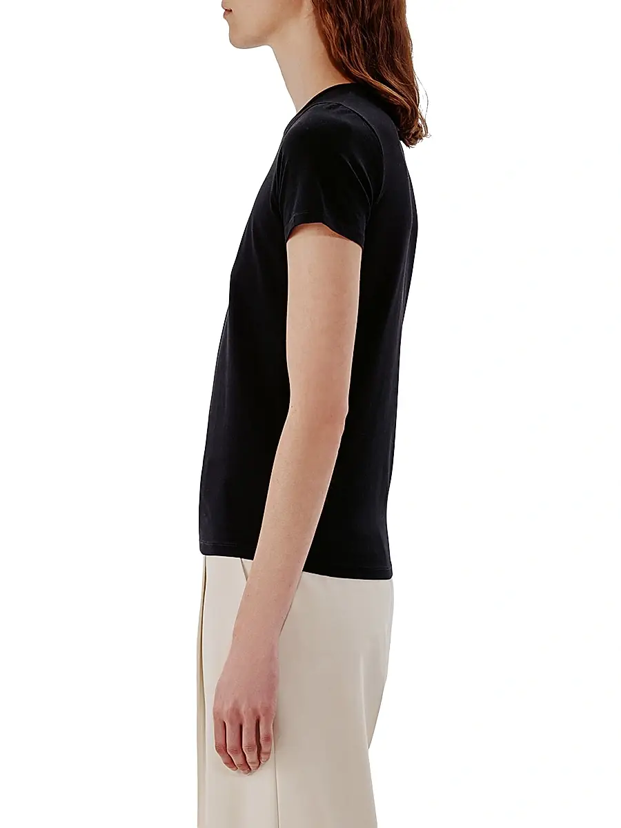 Another Tomorrow Women's Fitted Tee | Thumbnail 4 Another Tomorrow Women's Fitted Tee | Thumbnail 4