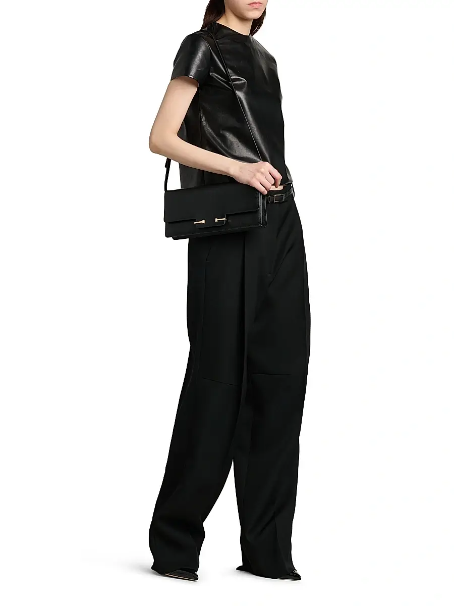 Tom Ford Women's East West Supple Grain Leather Shoulder Bag | Thumbnail 2