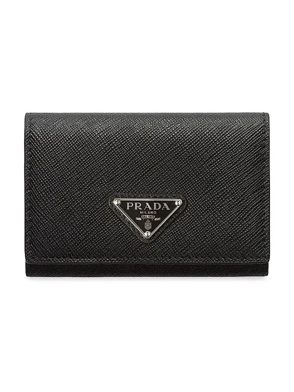 Women's Saffiano Leather Card Holder