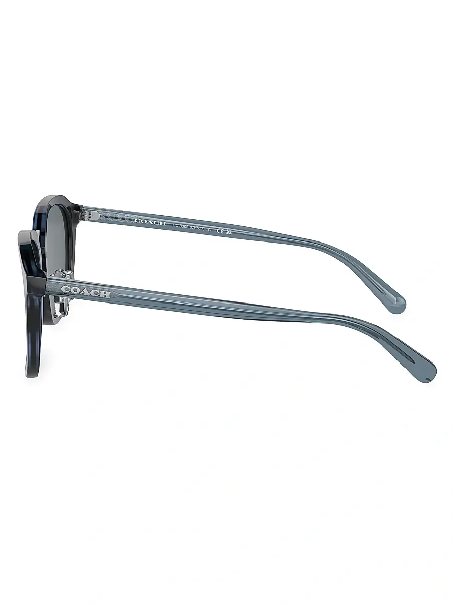 Coach Men's 54MM Round Sunglasses | Thumbnail 4