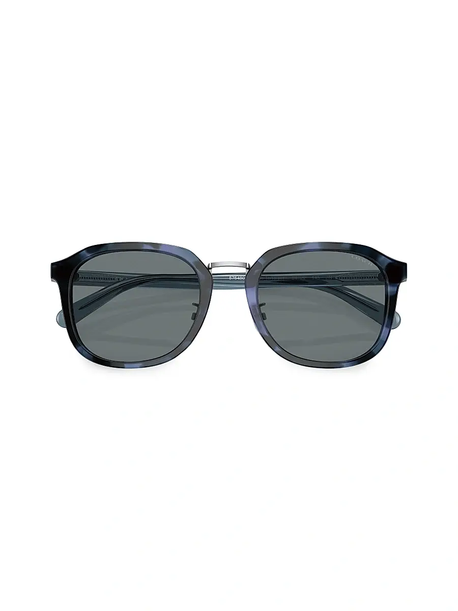Coach Men's 54MM Round Sunglasses | Thumbnail 6