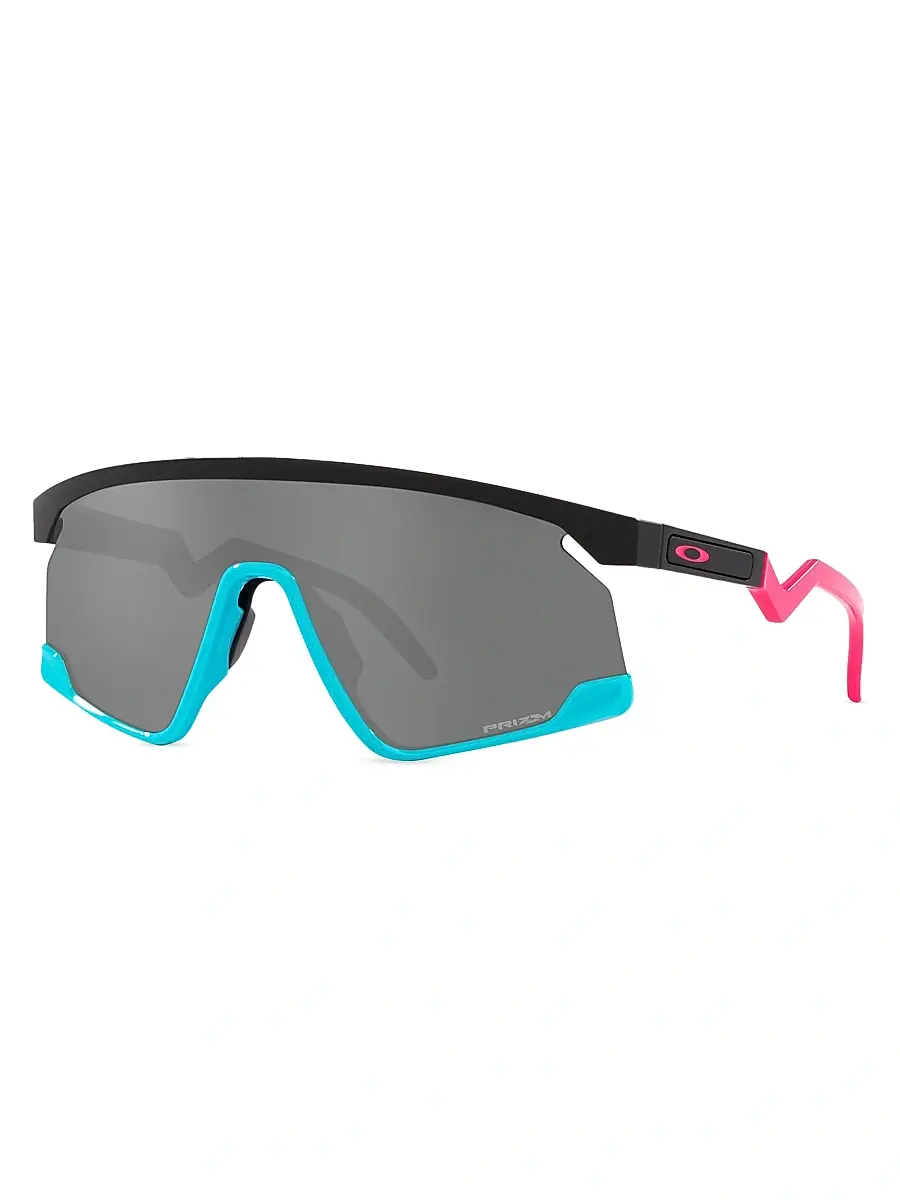 Oakley Men's BXTR Prism Rectangular Shield Sunglasses | Thumbnail 2