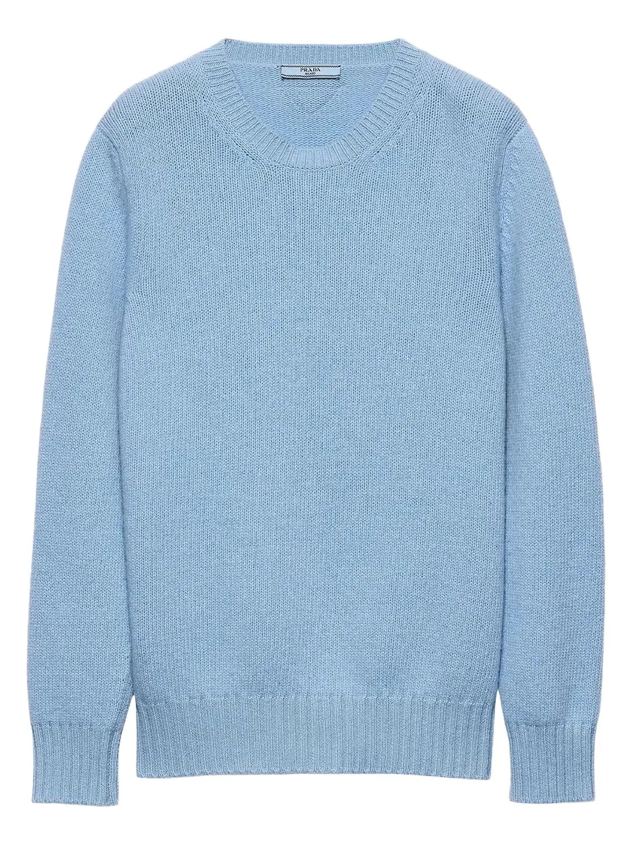 Women's Wool and Cashmere Crew-Neck Sweater Women's Wool and Cashmere Crew-Neck Sweater