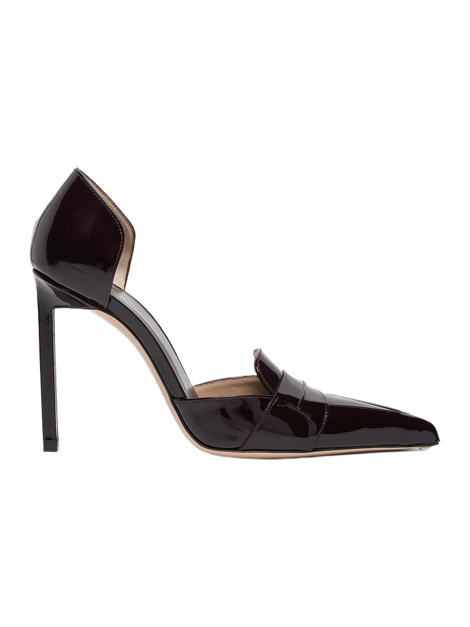 Women's 105MM Patent Leather D'Orsay Pumps Women's 105MM Patent Leather D'Orsay Pumps