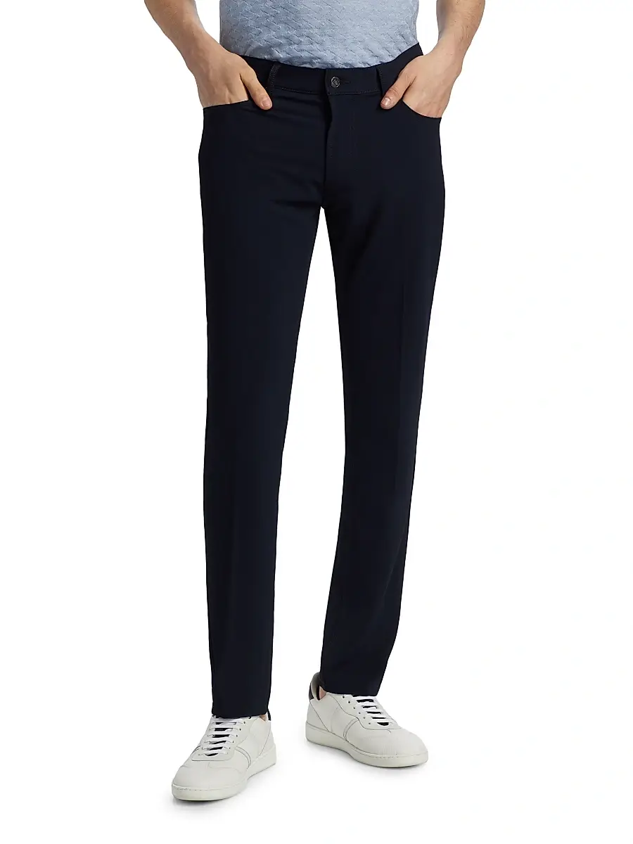 Emporio Armani Men's Techno Corduroy Pants | Thumbnail 3 Emporio Armani Men's Techno Corduroy Pants | Thumbnail 3