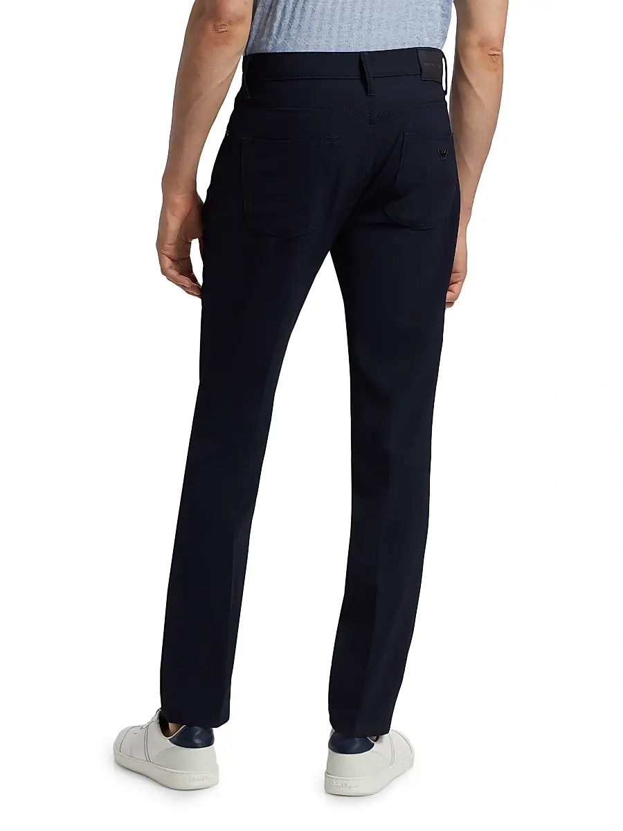 Emporio Armani Men's Techno Corduroy Pants | Thumbnail 5 Emporio Armani Men's Techno Corduroy Pants | Thumbnail 5