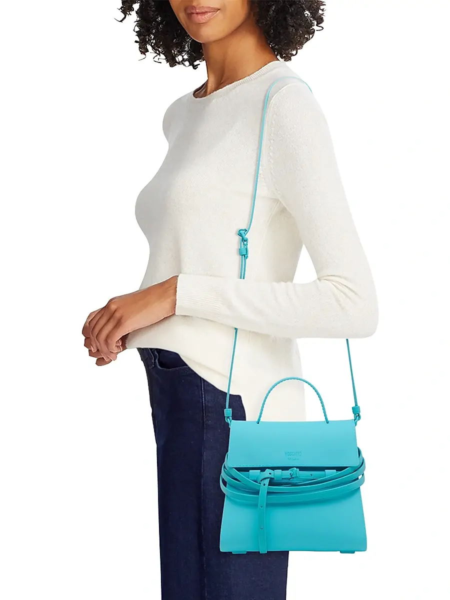 MOSCHINO Women's Tie Me Top Handle Bag | Thumbnail 2 MOSCHINO Women's Tie Me Top Handle Bag | Thumbnail 2