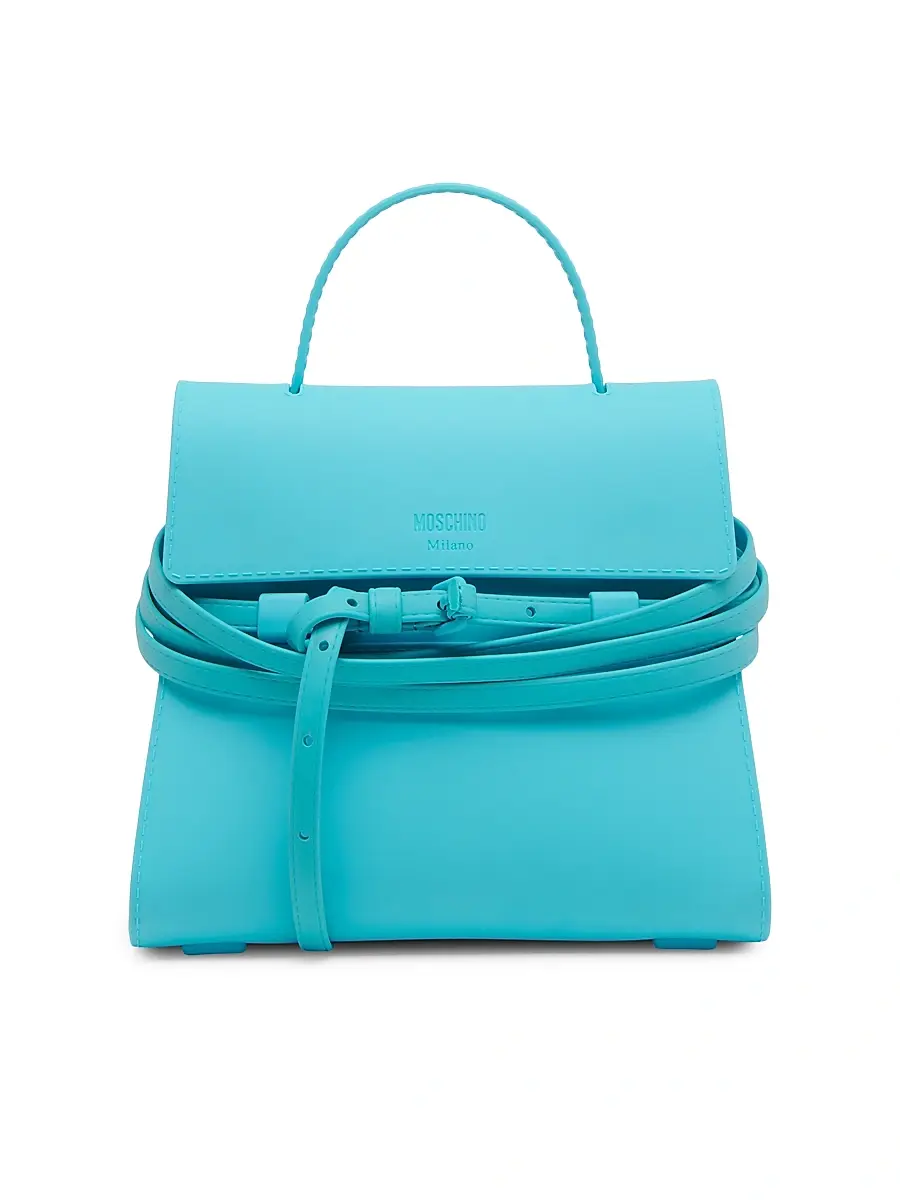 MOSCHINO Women's Tie Me Top Handle Bag
