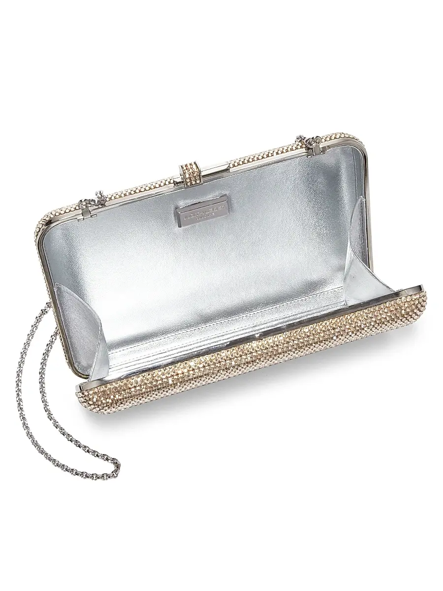 Judith Leiber Couture Women's Slim Slide Crystal Clutch | Thumbnail 3 Judith Leiber Couture Women's Slim Slide Crystal Clutch | Thumbnail 3