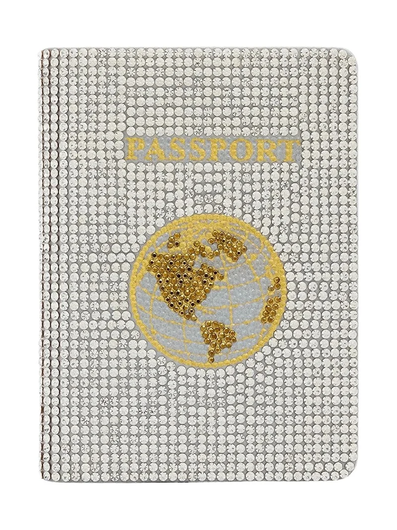 Judith Leiber Couture Women's Leather & Crystal Passport Holder