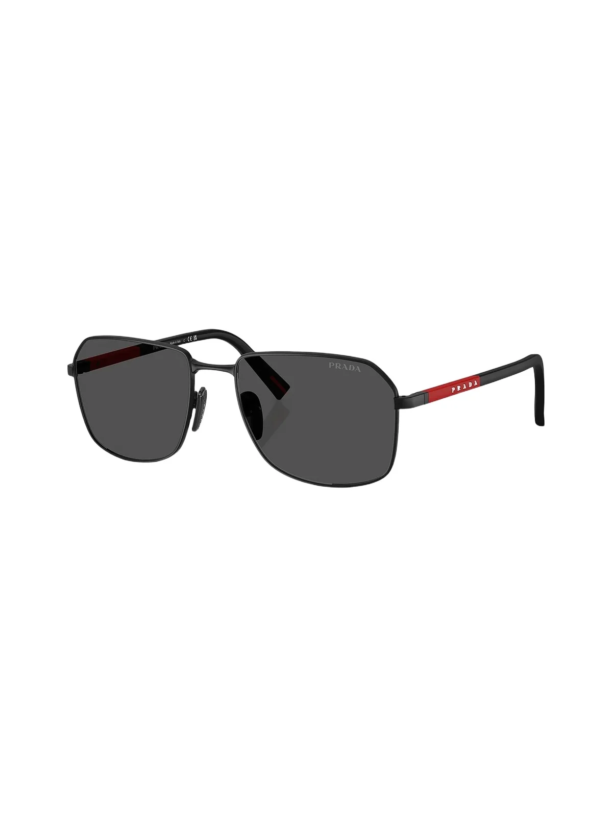 Prada Men's 57MM Rectangular Sunglasses