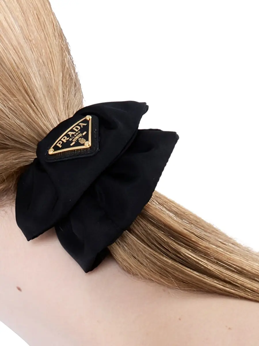 Prada Women's Re-Nylon Scrunchie | Thumbnail 2 Prada Women's Re-Nylon Scrunchie | Thumbnail 2