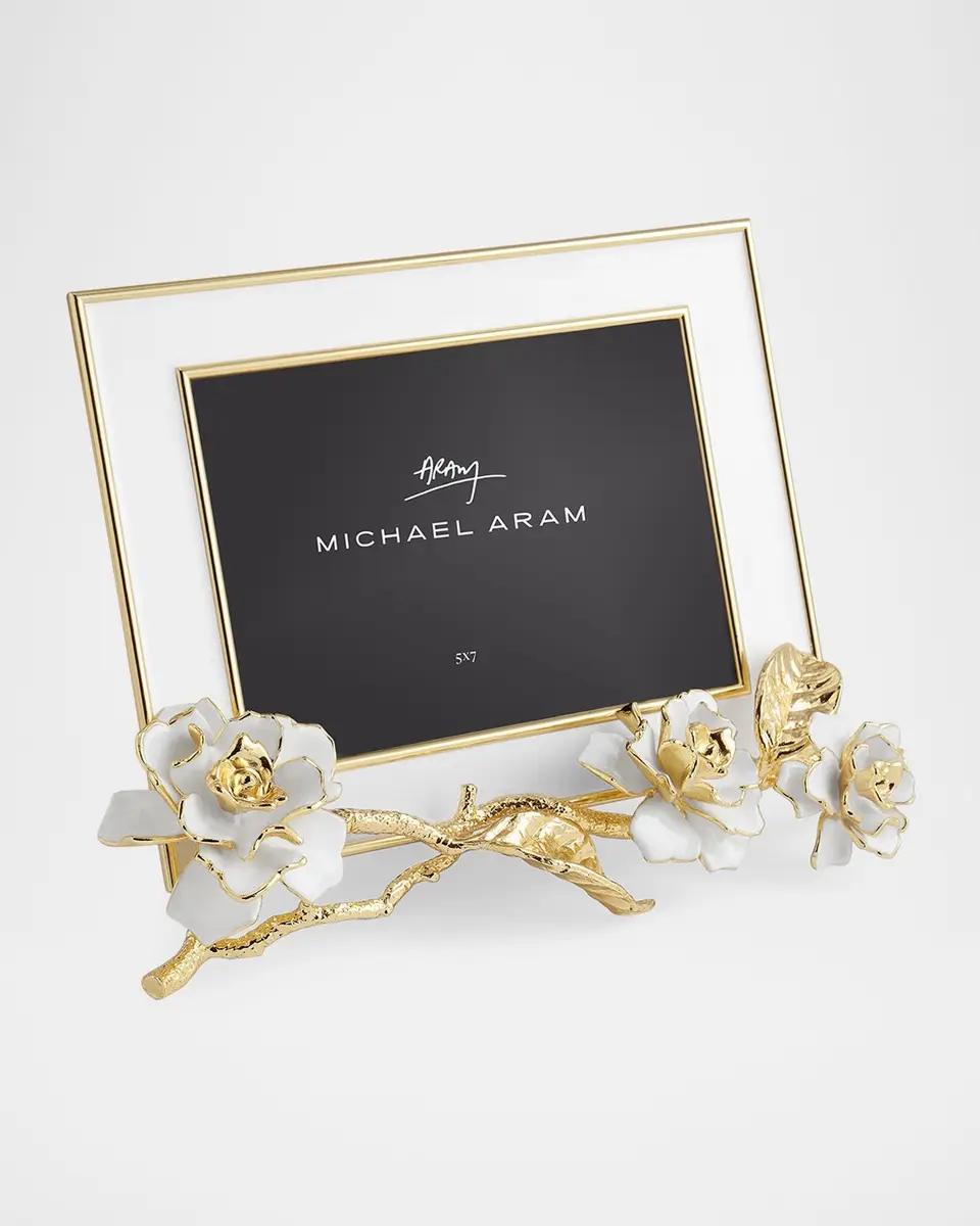 Michael Aram Gardenia Easel Picture Frame, 5" x 7" | Thumbnail 3
