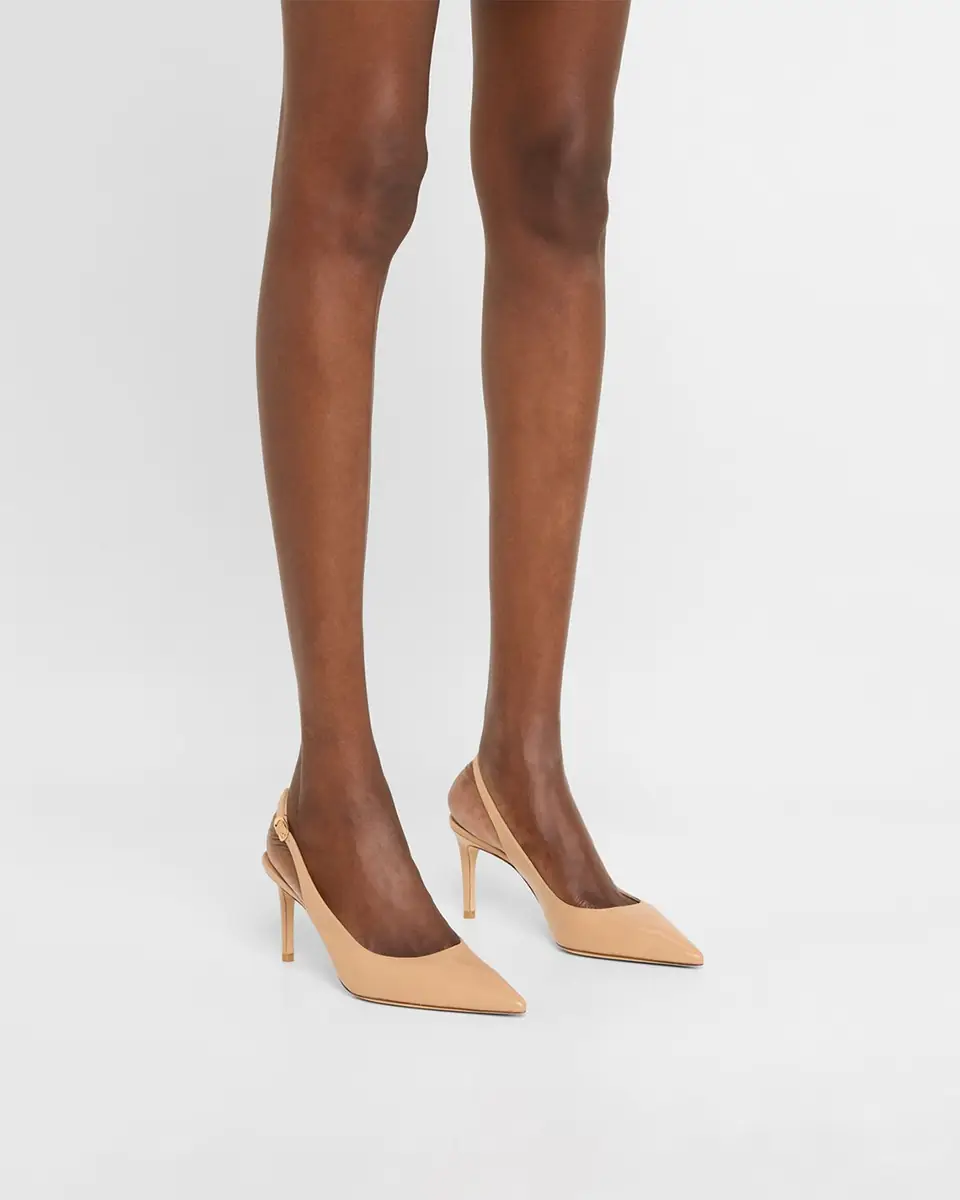 Stuart Weitzman Stuart Leather Slingback Pumps | Thumbnail 2 Stuart Weitzman Stuart Leather Slingback Pumps | Thumbnail 2