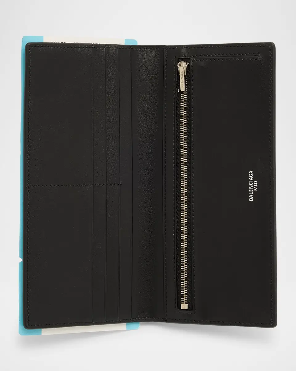 Balenciaga Men's Passport Long Wallet with One Ticket in Passport | Thumbnail 3