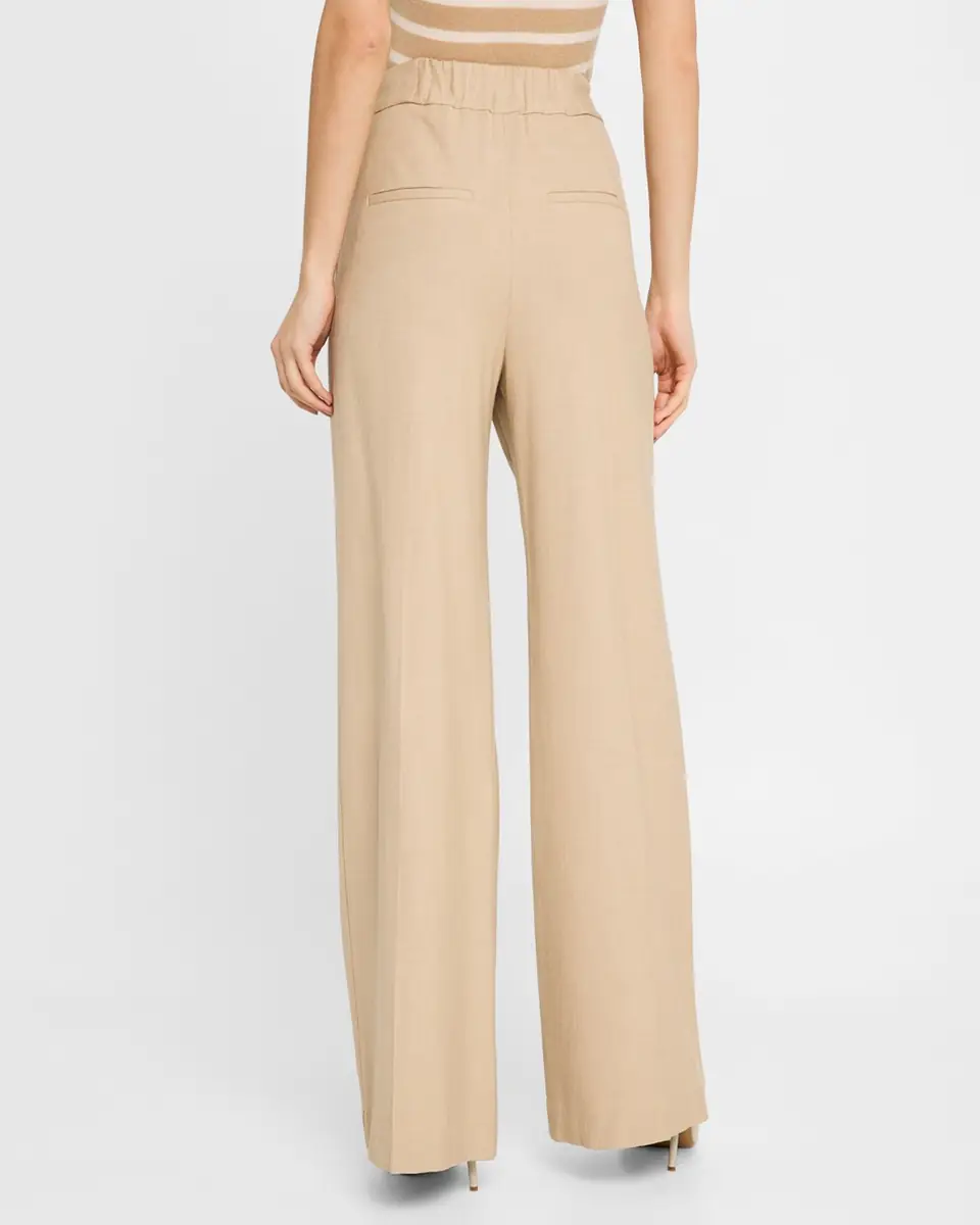 Veronica Beard Marbeau Wide-Leg Pants | Thumbnail 3 Veronica Beard Marbeau Wide-Leg Pants | Thumbnail 3
