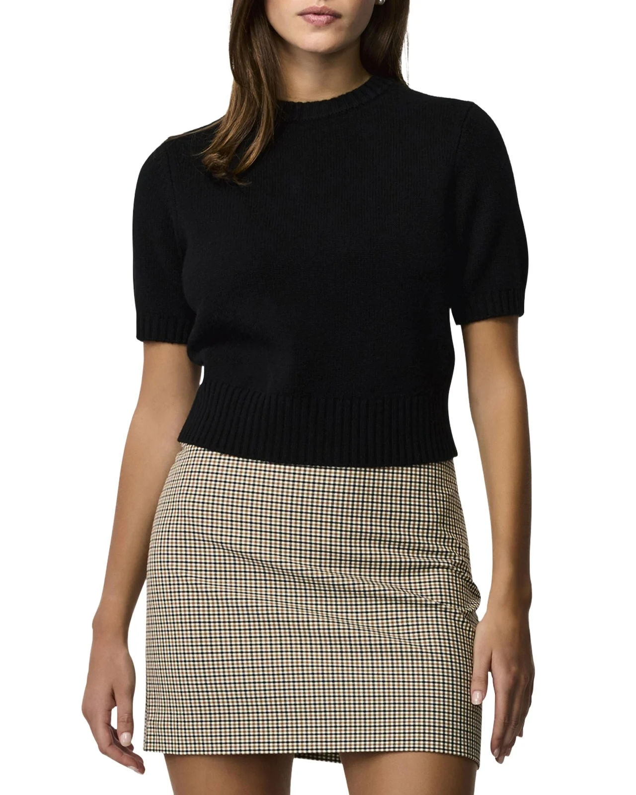 Toccin Elsie Short-Sleeve Sweater