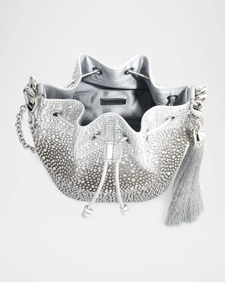 Judith Leiber Couture Piper Gradient Crystal Bucket Bag | Thumbnail 2 Judith Leiber Couture Piper Gradient Crystal Bucket Bag | Thumbnail 2