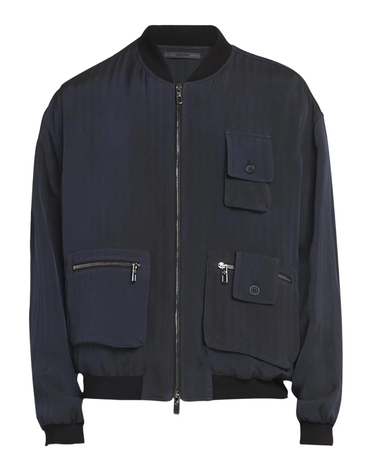 Giorgio Armani Men's Chevron Utility Bomber Jacket