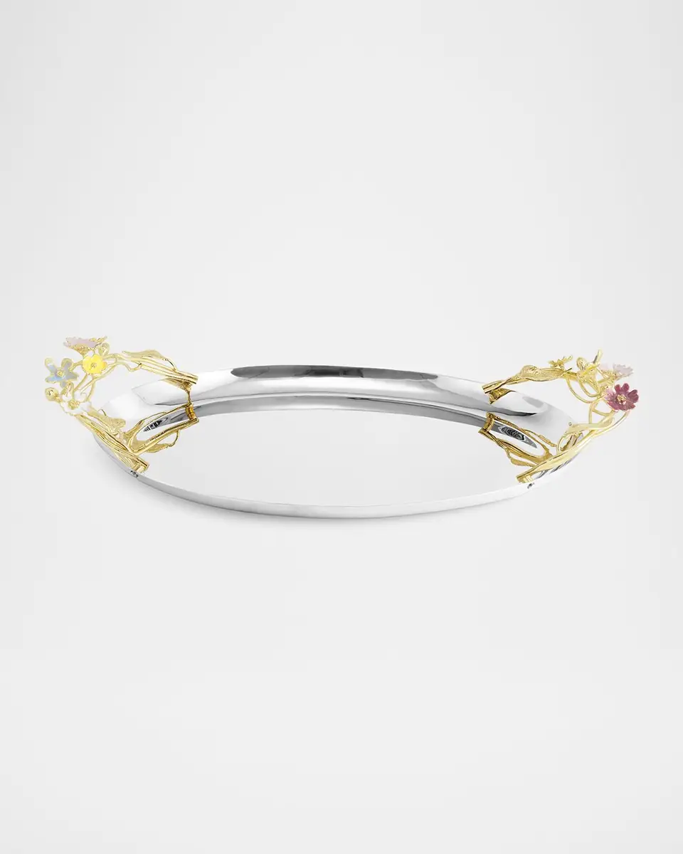 Michael Aram Wildflowers Oval Tray | Thumbnail 3