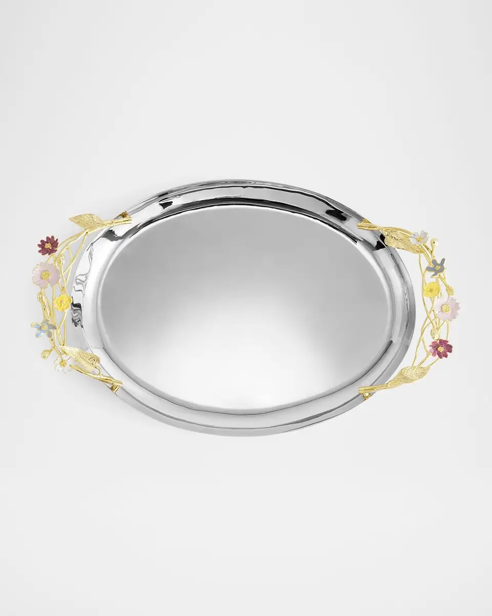 Michael Aram Wildflowers Oval Tray | Thumbnail 4