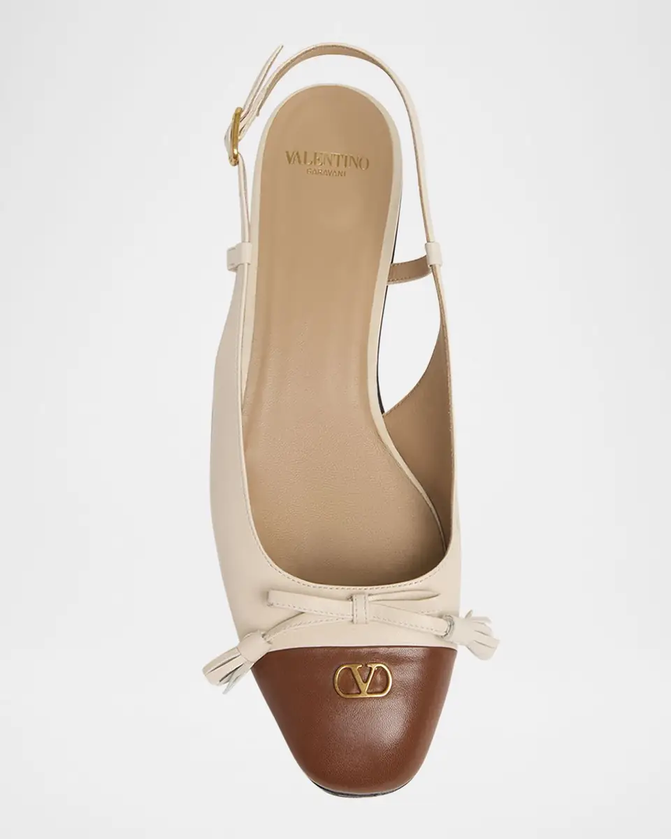 Valentino Garavani Slingback Ballerina Pumps | Thumbnail 6 Valentino Garavani Slingback Ballerina Pumps | Thumbnail 6