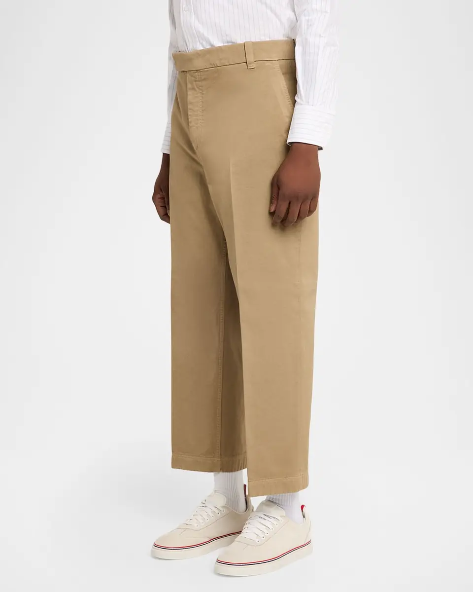 Thom Browne Men's Garment-Dyed Chino Pants | Thumbnail 3 Thom Browne Men's Garment-Dyed Chino Pants | Thumbnail 3