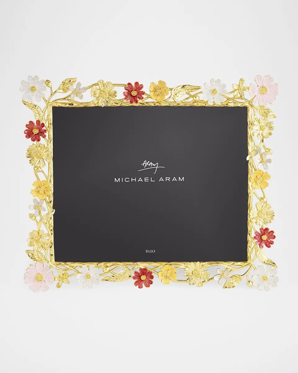 Michael Aram Wildflowers Picture Frame, 8" x 10" | Thumbnail 3