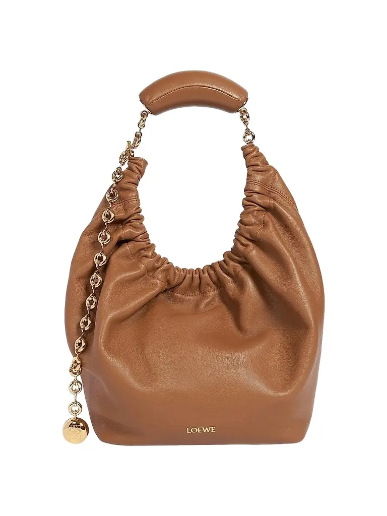 Women's Squeeze Leather Bag - Oak Women's Squeeze Leather Bag - Oak