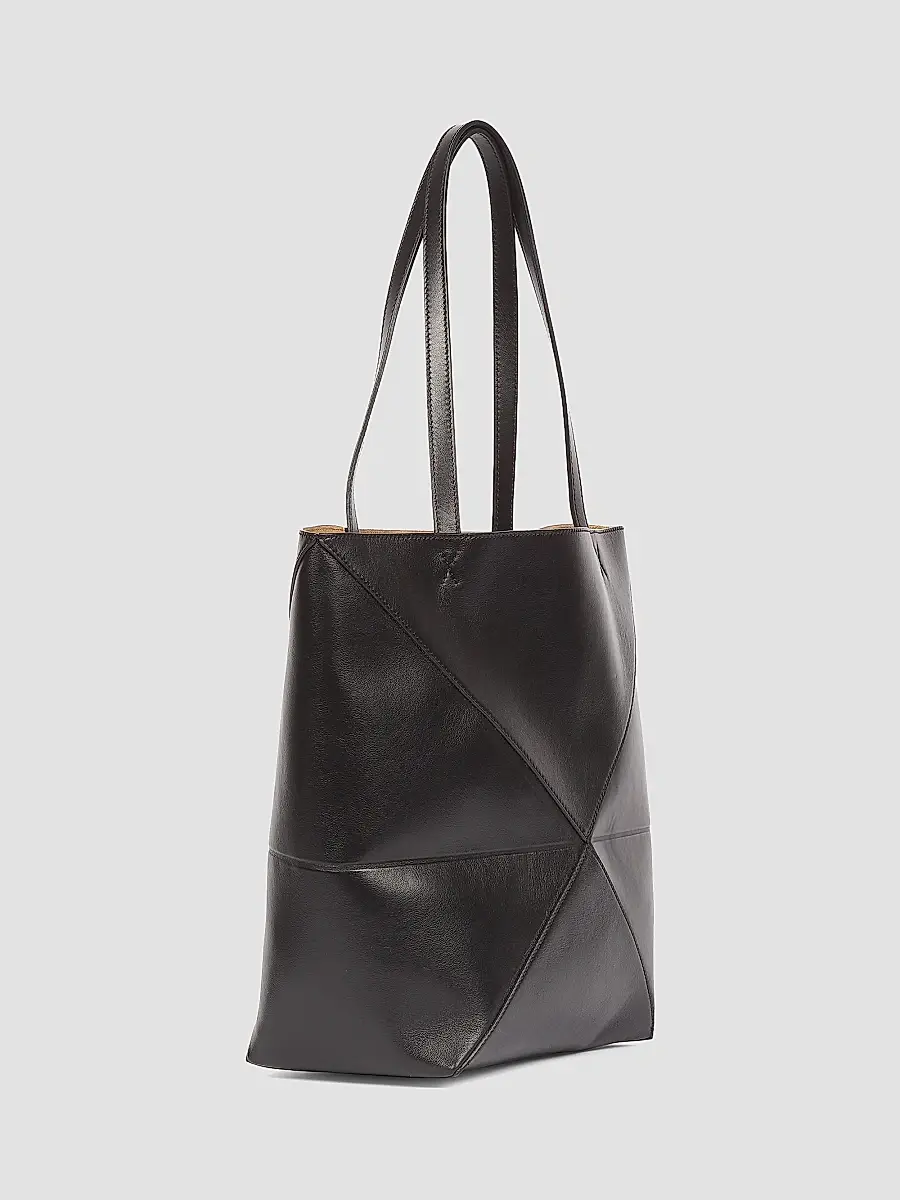 Loewe Women's Puzzle Fold Medium Leather Tote Bag | Thumbnail 4 Loewe Women's Puzzle Fold Medium Leather Tote Bag | Thumbnail 4