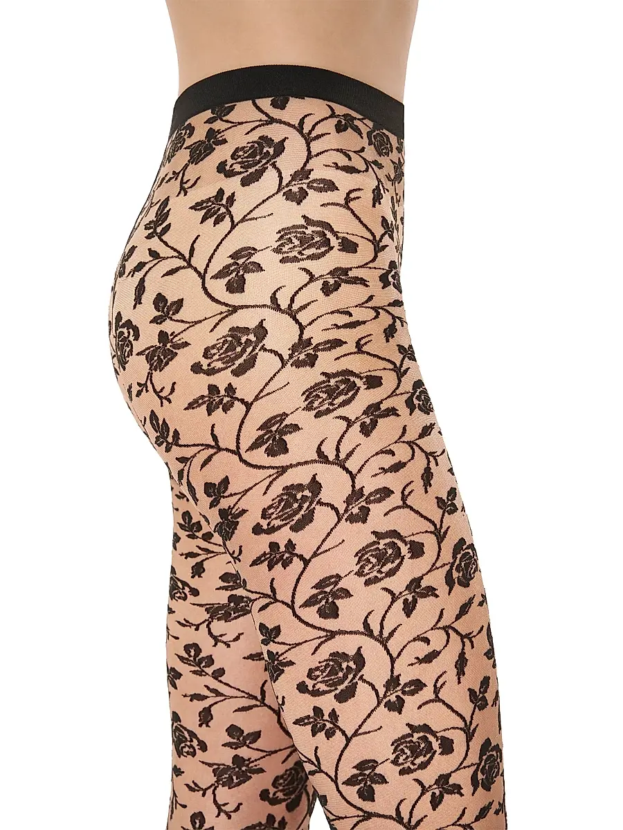 Wolford Women's Rose Tights | Thumbnail 5 Wolford Women's Rose Tights | Thumbnail 5