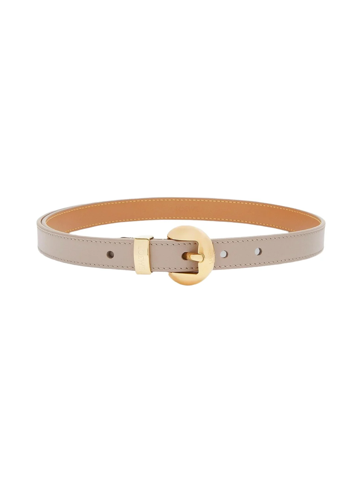Women's Pebble Leather Belt