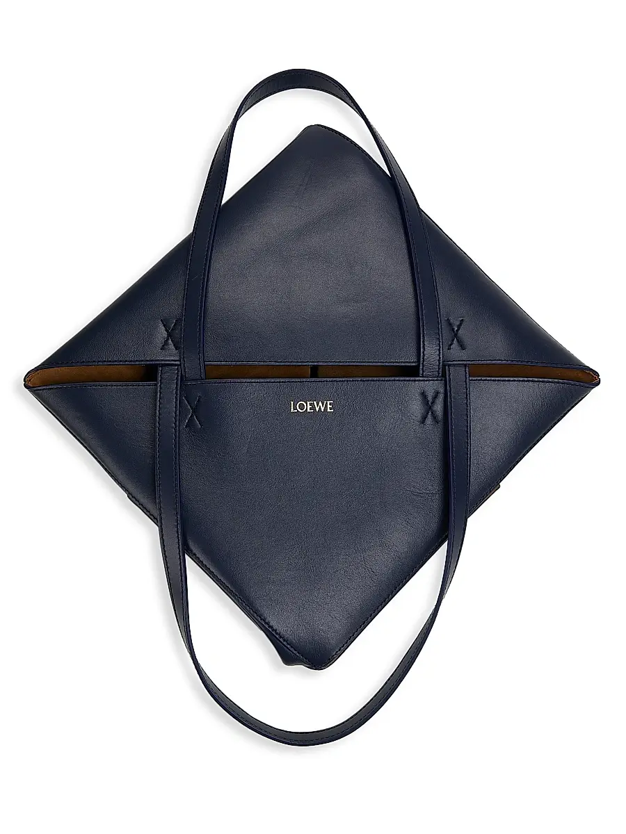 Loewe Women's Puzzle Fold Medium Leather Tote Bag | Thumbnail 7 Loewe Women's Puzzle Fold Medium Leather Tote Bag | Thumbnail 7