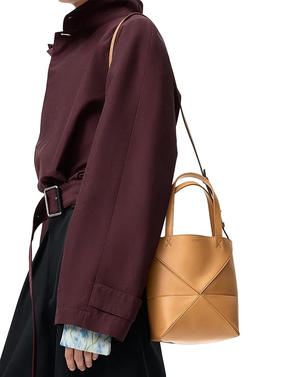 Loewe Women's Mini Puzzle Fold Leather Tote Bag | Thumbnail 2 Loewe Women's Mini Puzzle Fold Leather Tote Bag | Thumbnail 2