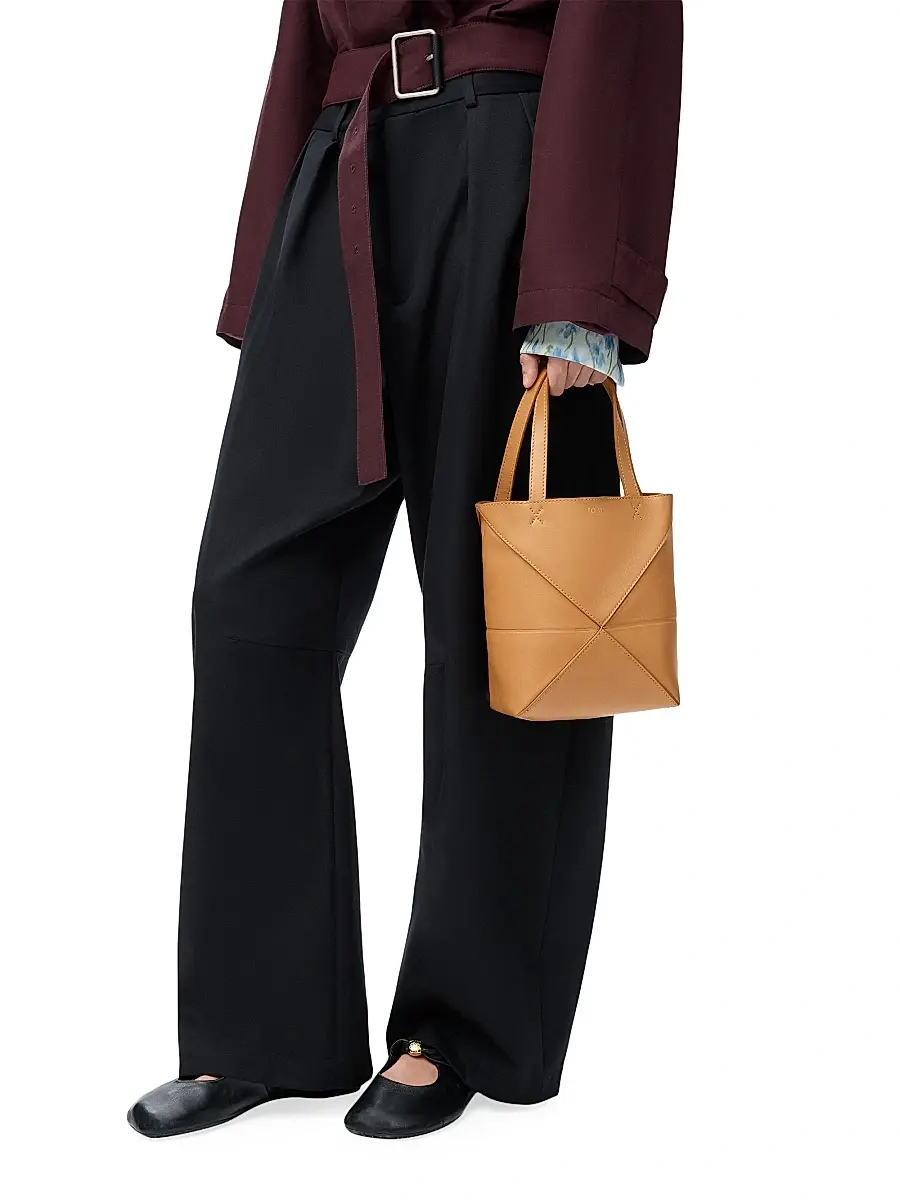 Loewe Women's Mini Puzzle Fold Leather Tote Bag | Thumbnail 3 Loewe Women's Mini Puzzle Fold Leather Tote Bag | Thumbnail 3
