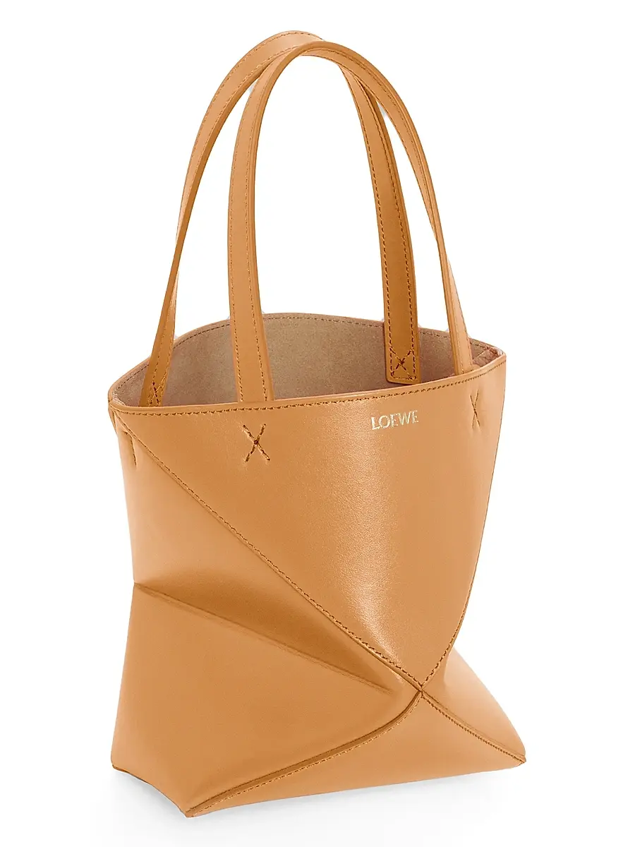 Loewe Women's Mini Puzzle Fold Leather Tote Bag | Thumbnail 5 Loewe Women's Mini Puzzle Fold Leather Tote Bag | Thumbnail 5