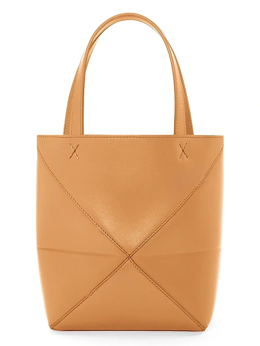 Loewe Women's Mini Puzzle Fold Leather Tote Bag | Thumbnail 7 Loewe Women's Mini Puzzle Fold Leather Tote Bag | Thumbnail 7